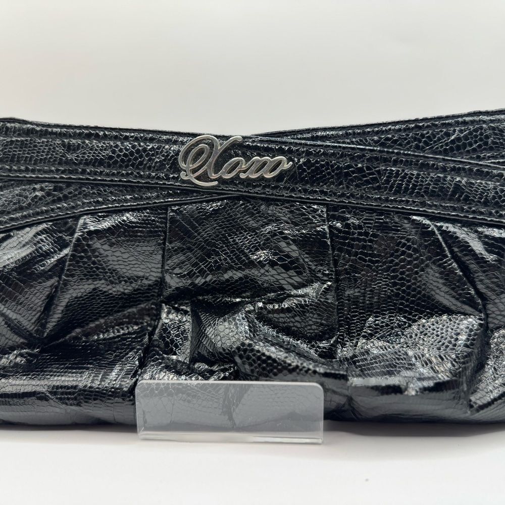 XOXO Black Clutch Elegant Wristlet Design